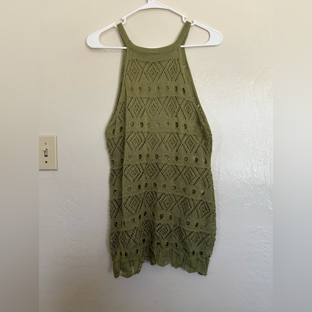 Olive Green Cover Up for Swimsuits